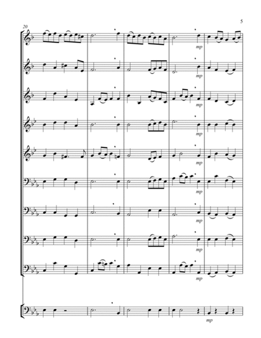 La Rejouissance (from "Heroic Music") (Eb) (Brass Nonet - 3 Trp, 2 Hrn, 2 Trb, 1 Euph, 1 Tuba, Timp)