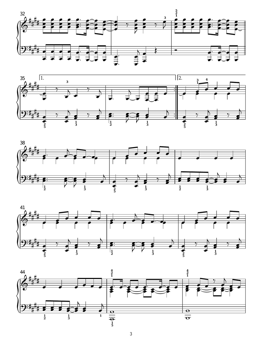 What Makes You Beautiful What Makes You Beautiful Piano Solo scores gallery preview page 3