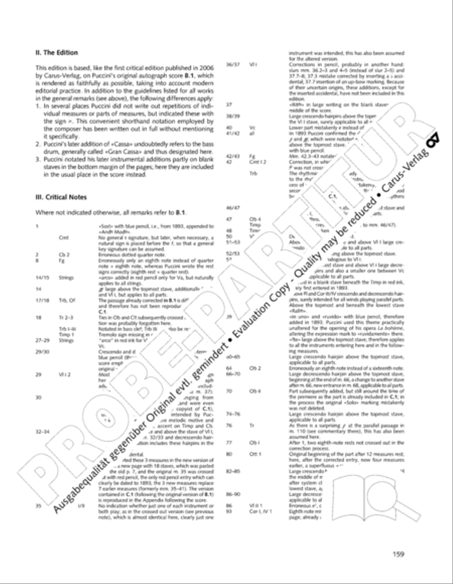 Edizione Nazionale delle Opere di Giacomo Puccini. II. Instrumental music; 1. Works for orchestra (vol. II/1) Score scores gallery preview page 206