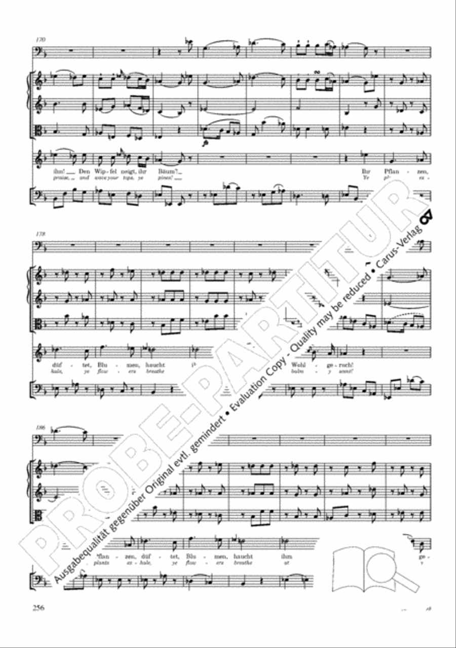 The Creation (Die Schopfung) 4-Part scores gallery preview page 276