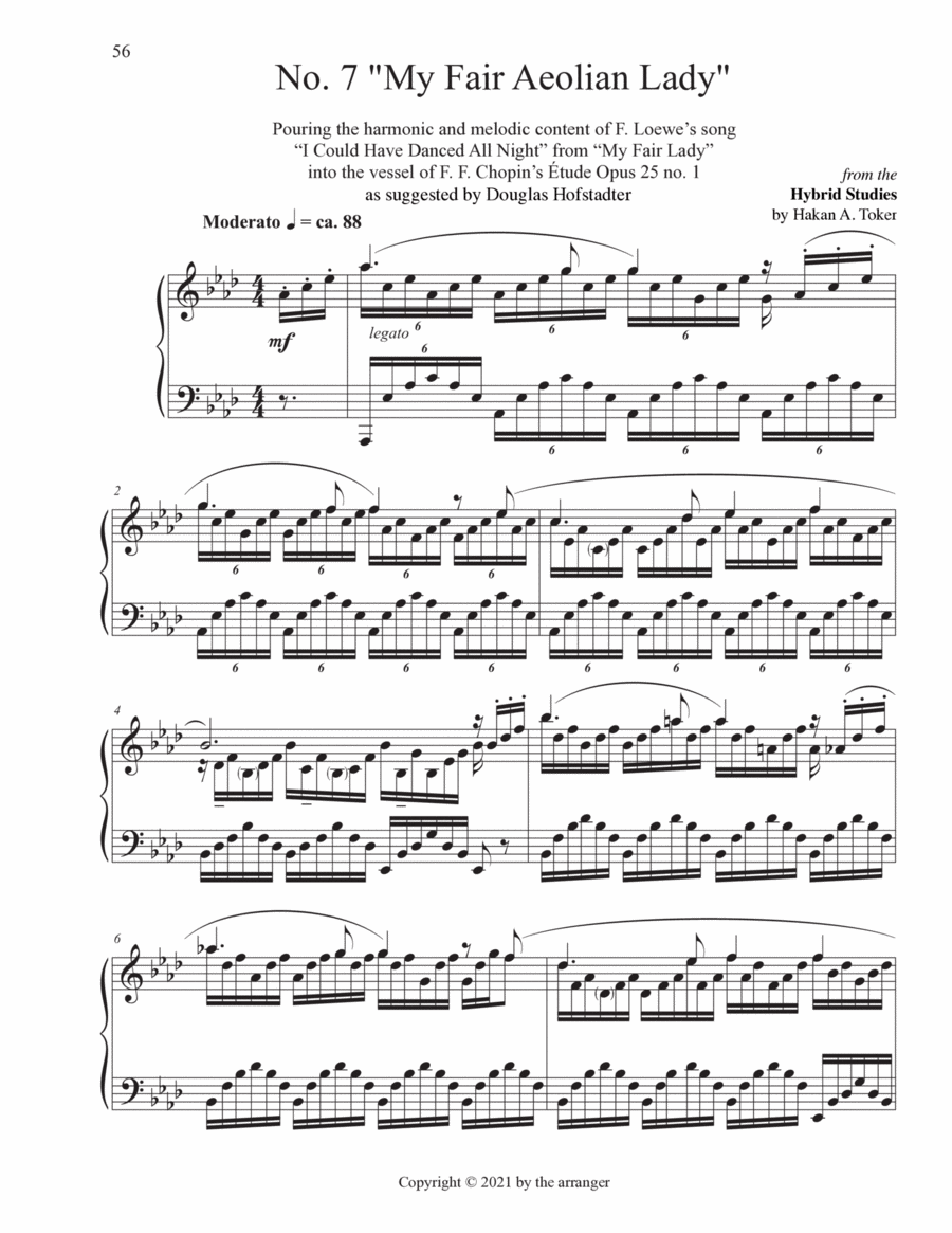 Hybrid Study No. 7 Piano Method scores gallery preview page 1