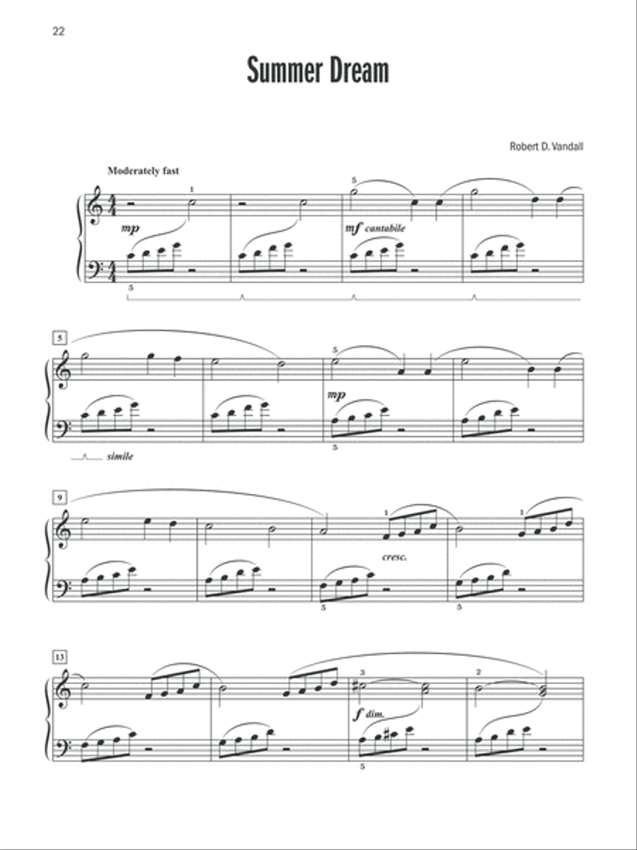 Celebrated Lyrical Solos Piano Solo scores gallery preview page 5