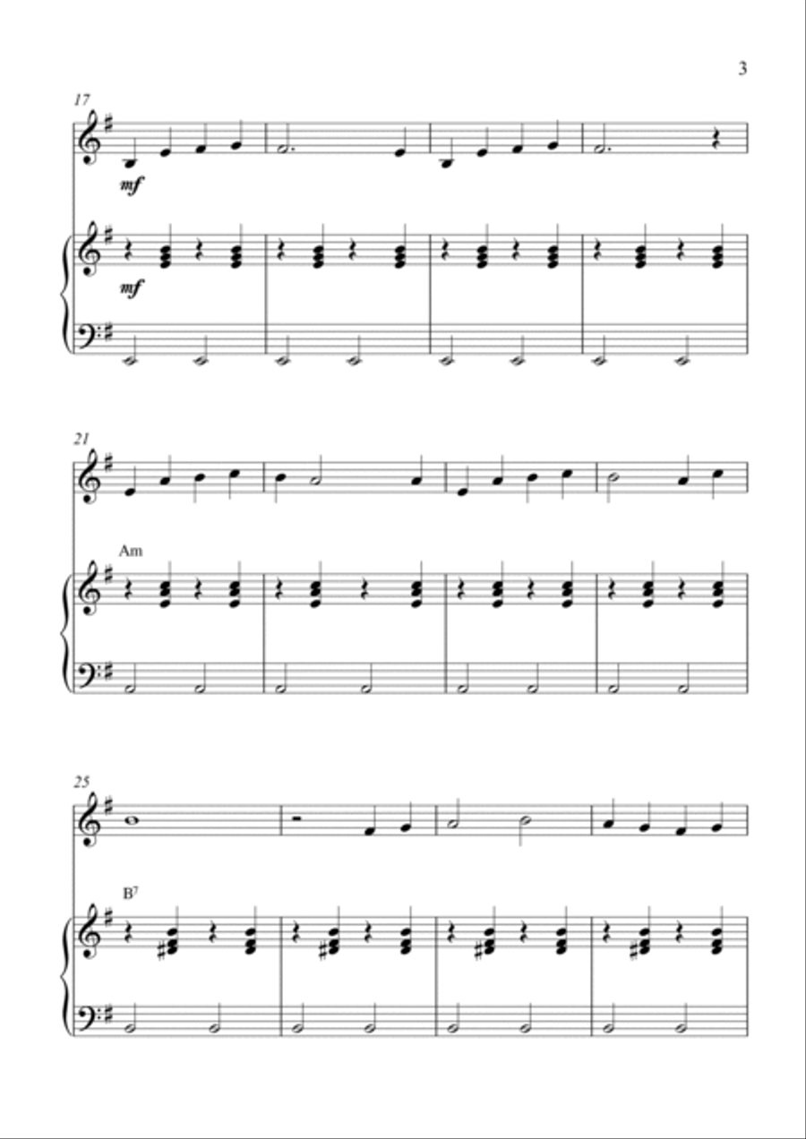 One Way Ticket (to The Blues) Piano scores gallery preview page 3