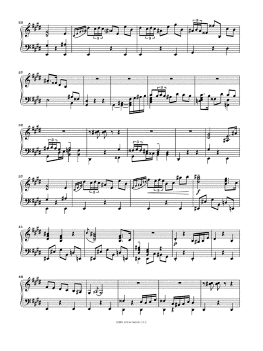 Ian Ring - Opus Arcana - 7 - Chariot Piano Solo scores gallery preview page 4