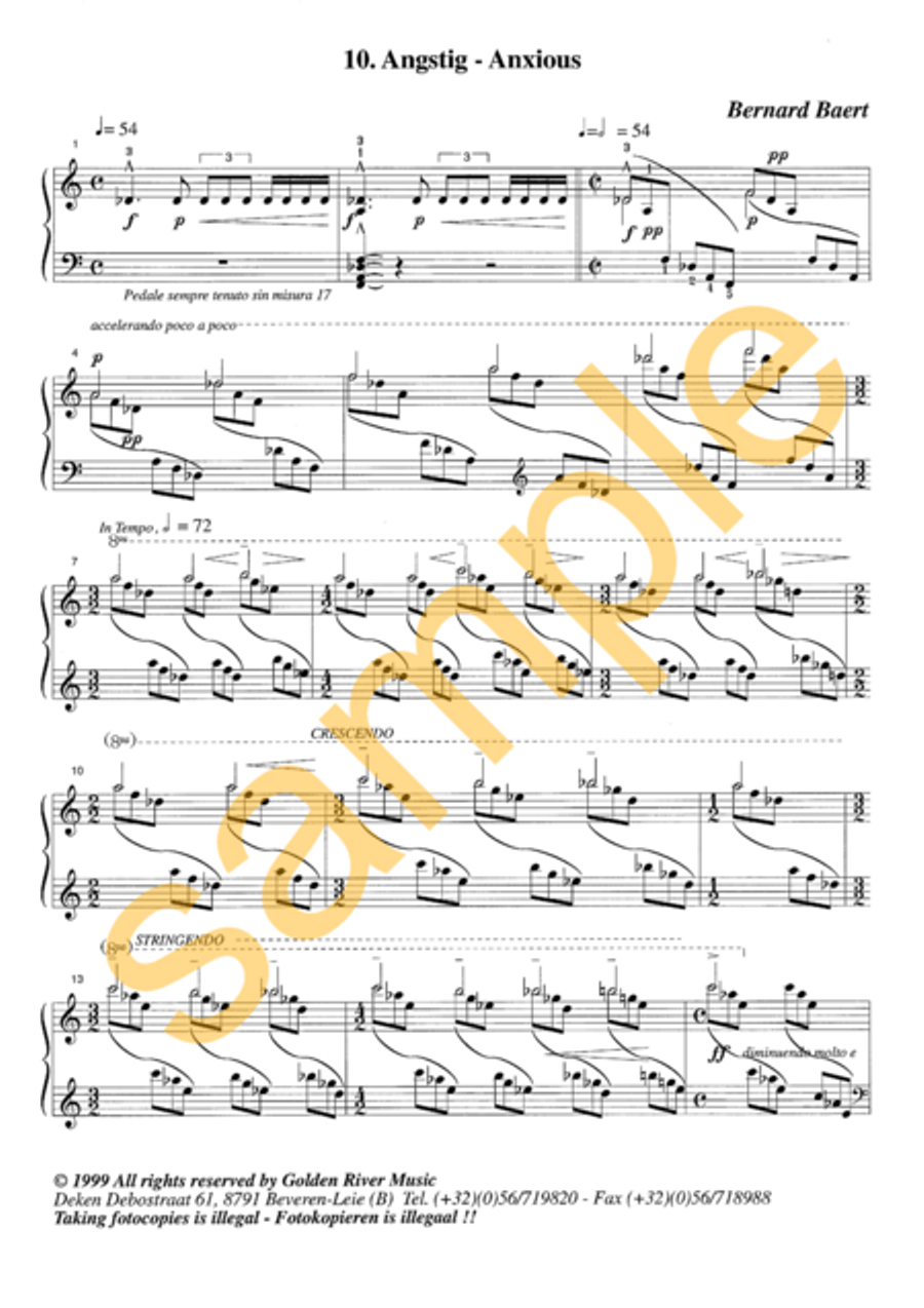 Affecten 7-12 for piano Affecten 7-12 for piano Piano Solo scores gallery preview page 7