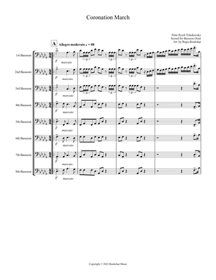 Coronation March (Db) (Bassoon Octet)