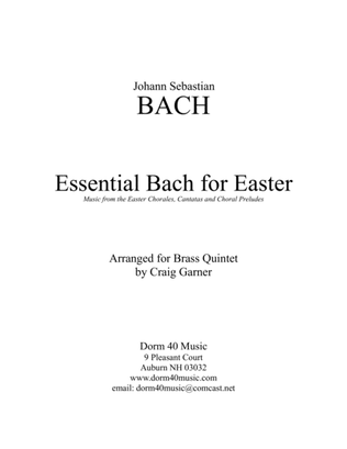 Book cover for Essential Bach for Easter