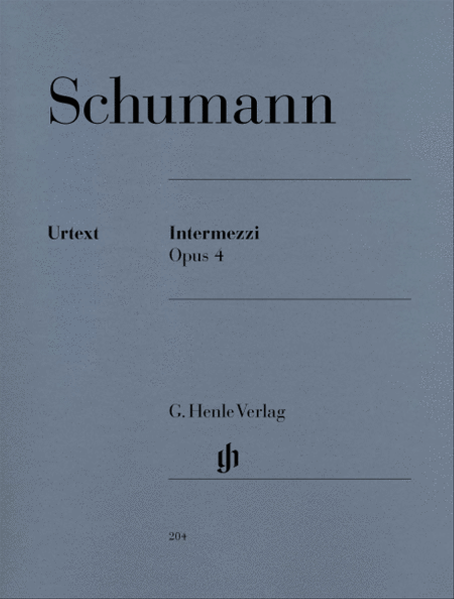 Intermezzi Op. 4 Intermezzi Op. 4 Piano Solo scores gallery preview page 1