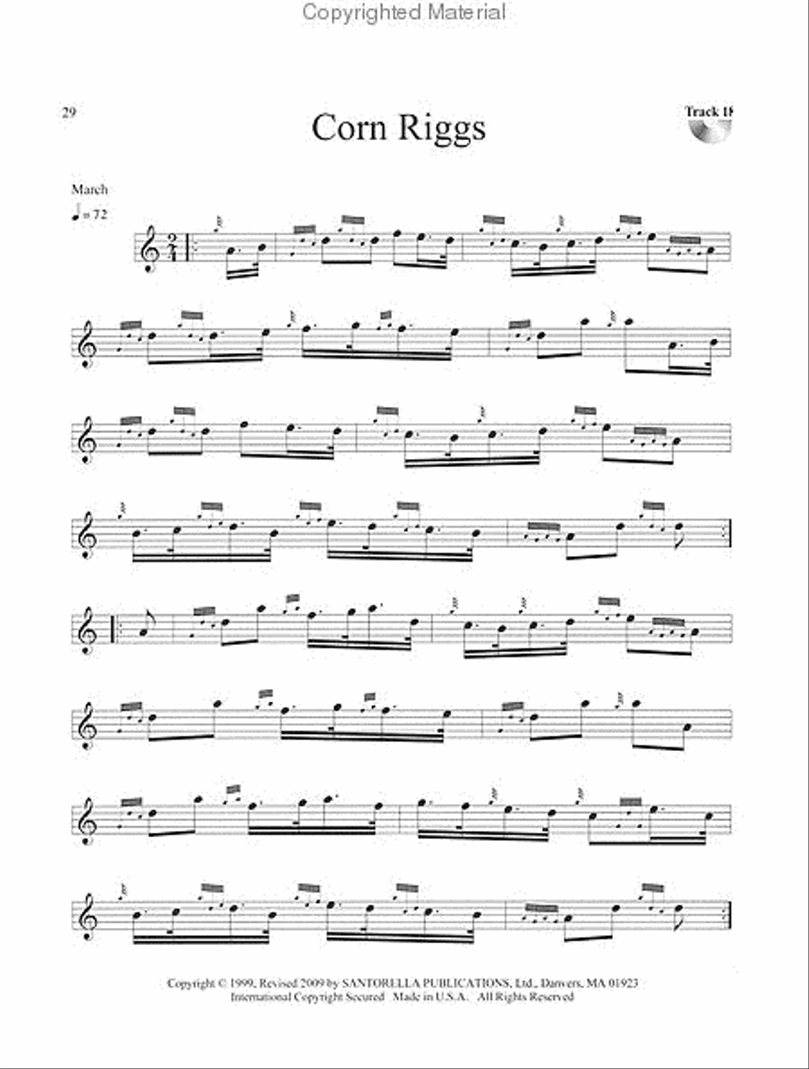 How To Play Bagpipe Method and Songbook with CD Bagpipe scores gallery preview page 4