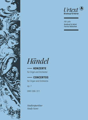 Book cover for Complete Organ Concertos - Study Scores
