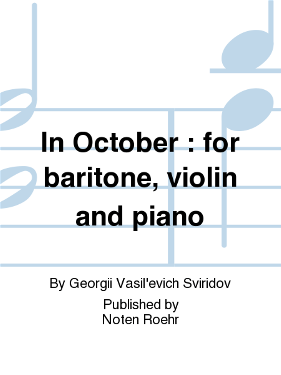 V oktiabre = In October