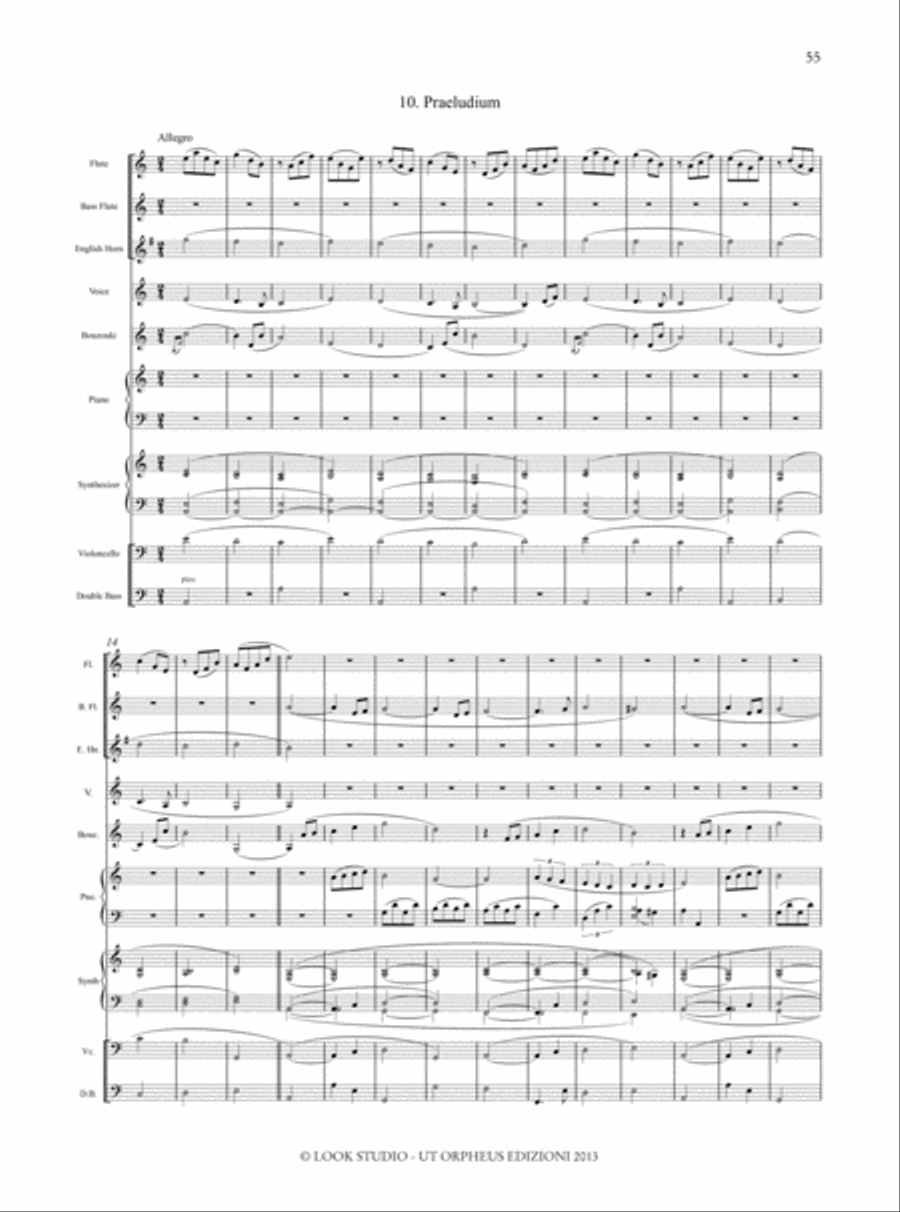 Reshimu for Voice and Instrumental Ensemble (2008) Voice scores gallery preview page 11