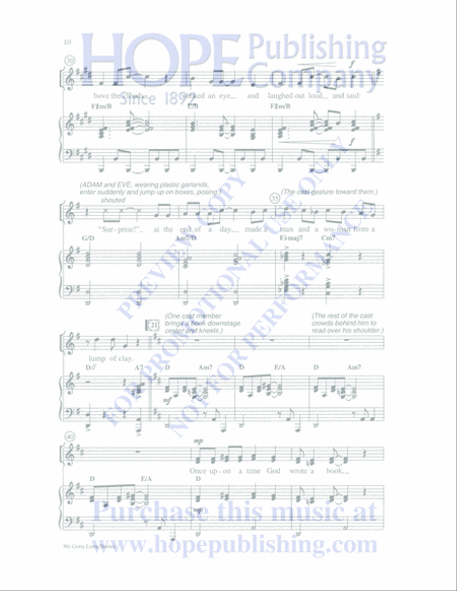 Once Upon a Parable Once Upon a Parable Unison Choir scores gallery preview page 10
