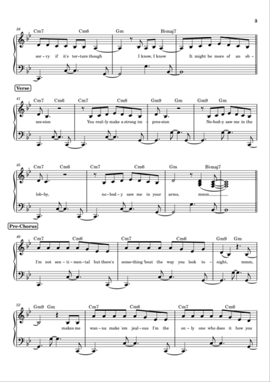 Billie Bossa Nova Voice scores gallery preview page 3