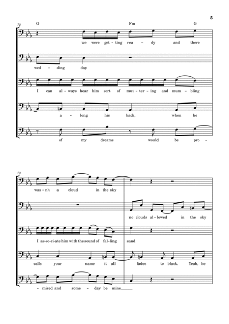 We Don't Talk About Bruno Trombone Solo scores gallery preview page 5