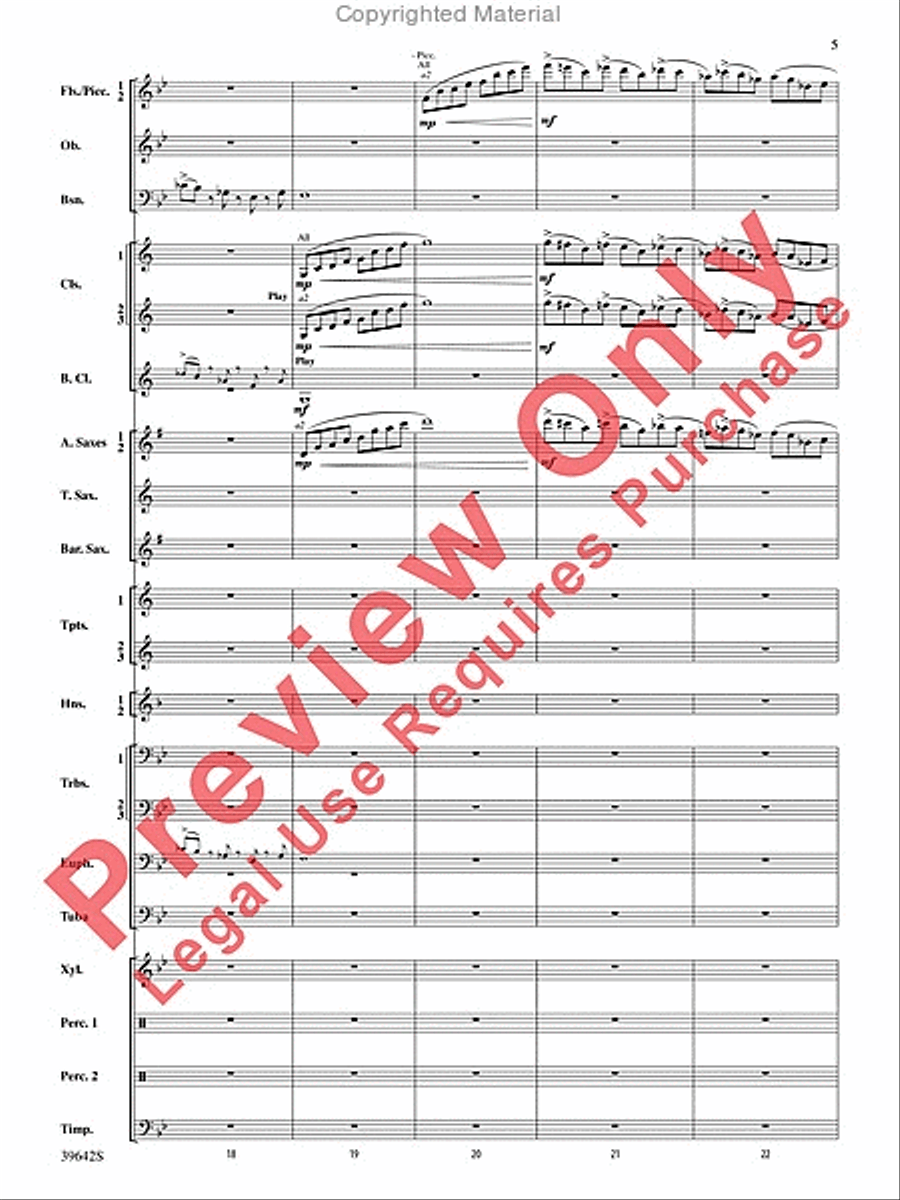 Chroma Concert Band scores gallery preview page 6