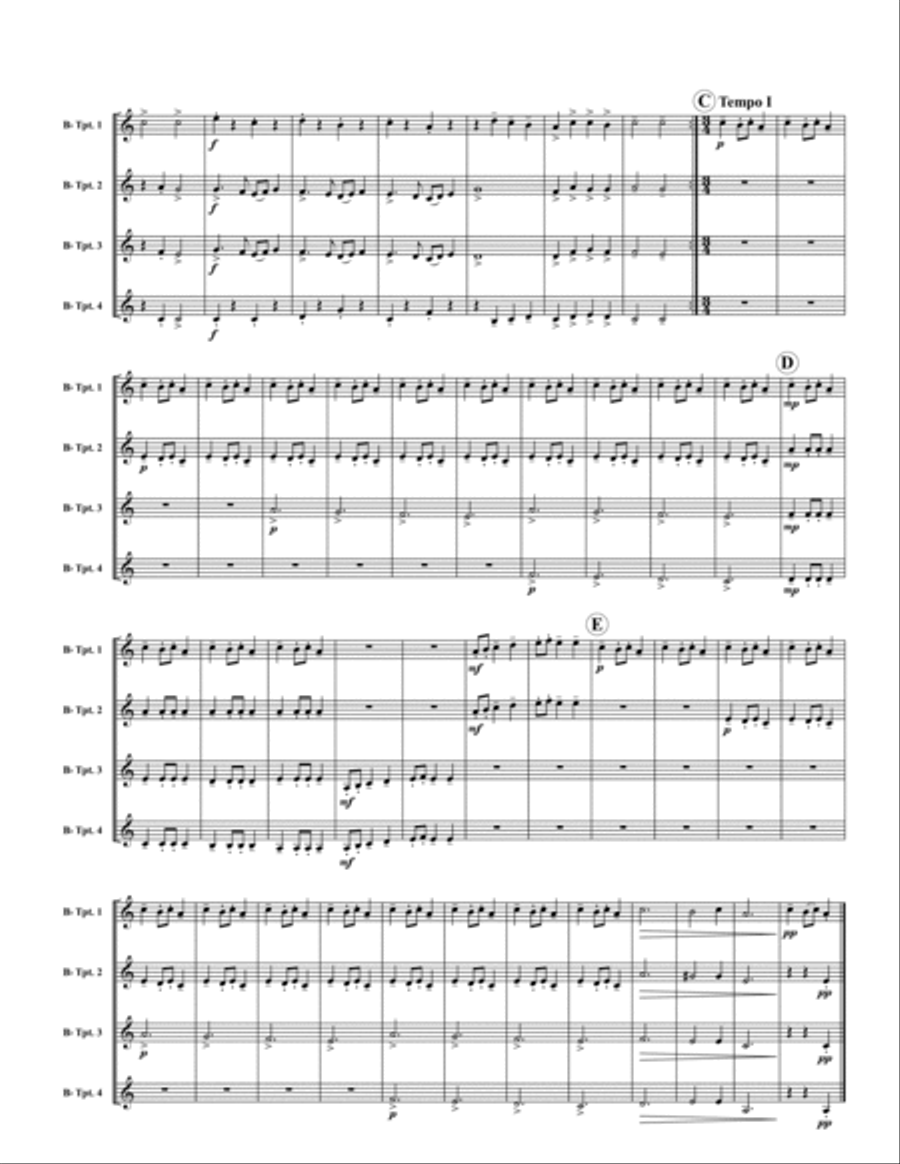 Trumpet Four Fun! Trumpet scores gallery preview page 3