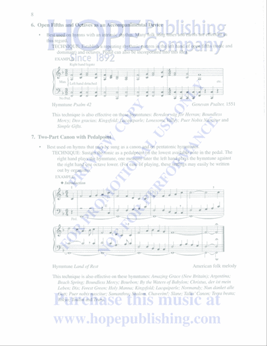 Practical Guide to Arranging Music for Organ, Choir, Handbells & Other Instrumen Choir scores gallery preview page 9