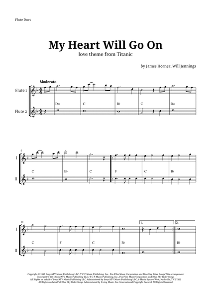 My Heart Will Go On (love Theme From 'titanic') image number null