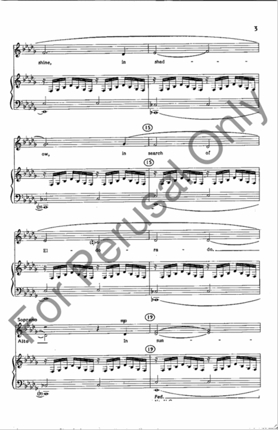 Eldorado Eldorado 4-Part scores gallery preview page 3