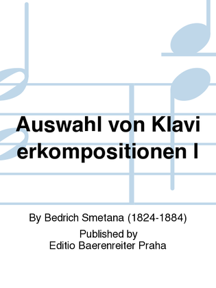 Book cover for Auswahl von Klavierkompositionen I