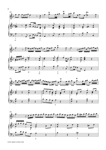 Veracini Allegro - Violin and Piano image number null