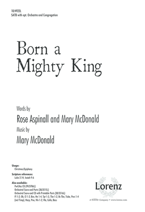 Book cover for Born a Mighty King