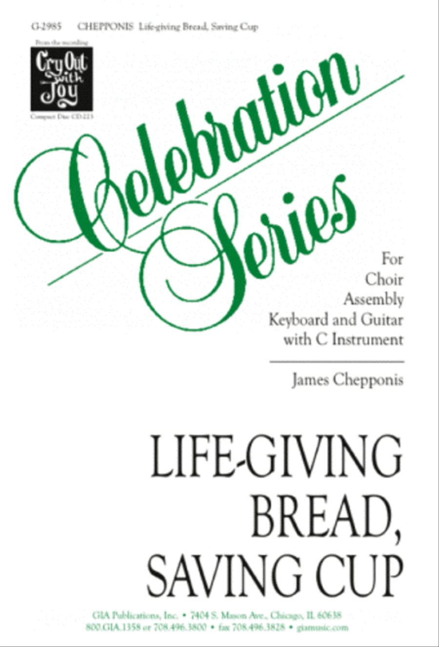 Life-Giving Bread Saving Cup - Instrument edition Guitar scores gallery preview page 1
