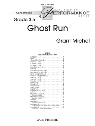 Book cover for Ghost Run