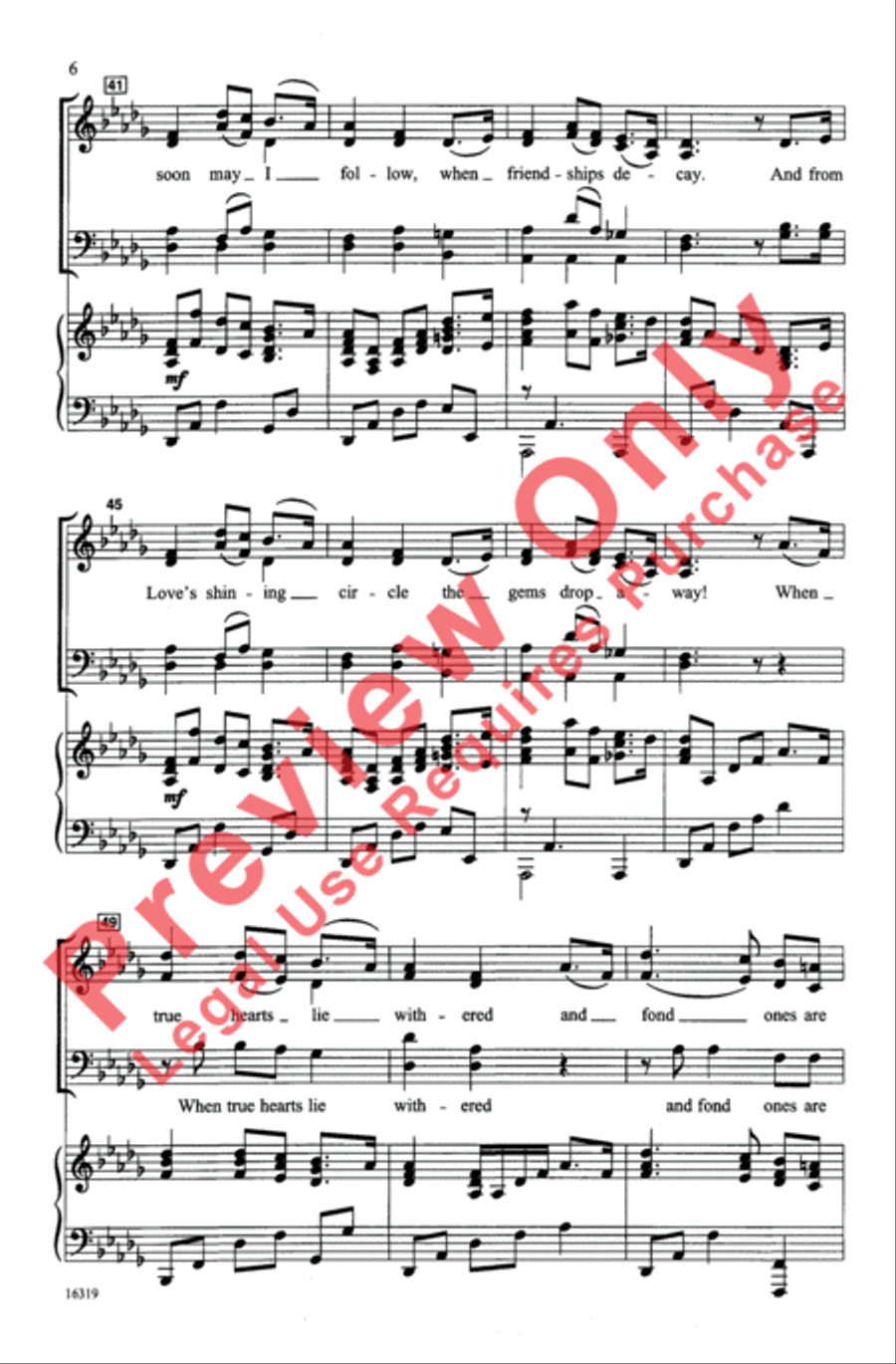 The Last Rose of Summer The Last Rose of Summer 4-Part scores gallery preview page 6