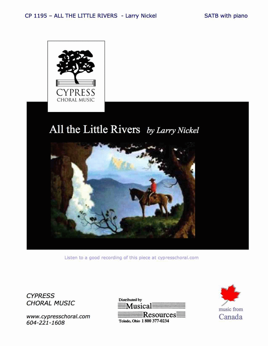 All The Little Rivers All The Little Rivers 4-Part scores gallery preview page 1