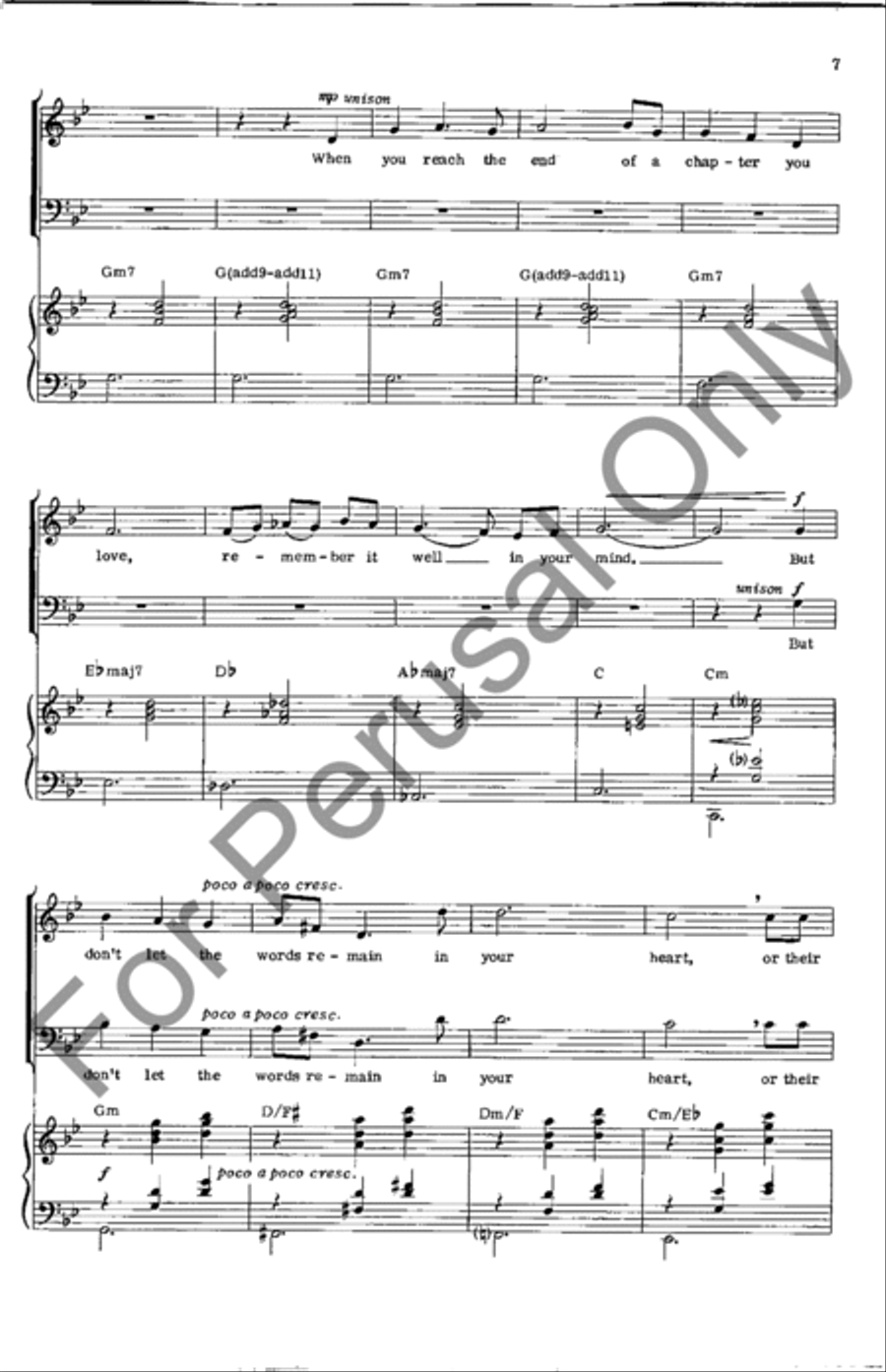 Your Book Of Life 4-Part scores gallery preview page 7
