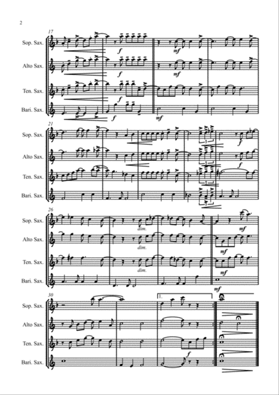 How Deep Is Your Love from the Motion Picture SATURDAY NIGHT FEVER How Deep Is Your Love from the Motion Picture SATURDAY NIGHT FEVER Woodwind Quartet scores gallery preview page 2