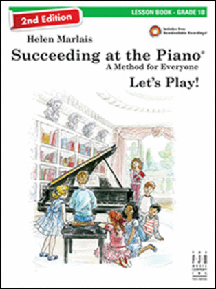 Book cover for Succeeding at the Piano Lesson Book - Grade 1B (2nd Edition)
