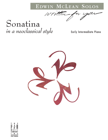 Sonatina in a Neoclassical style