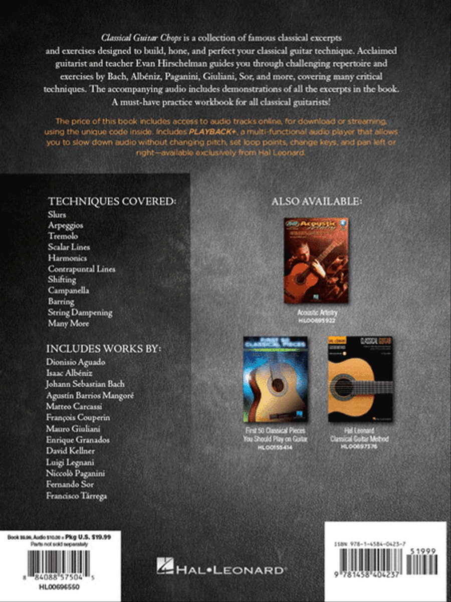 Classical Guitar Chops Acoustic Guitar scores gallery preview page 6
