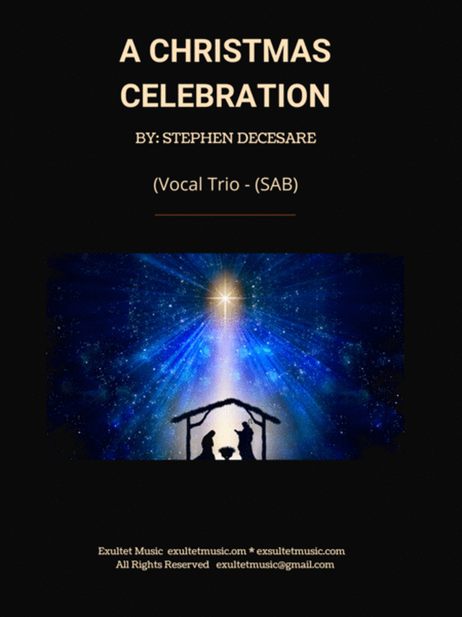A Christmas Celebration (Vocal Trio - (SAB) image number null