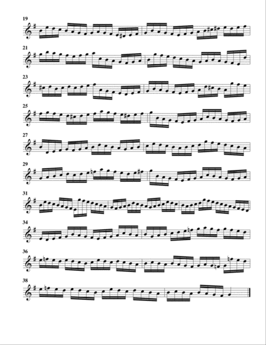 Nun freut euch, lieben Christen gmein BWV 734 for organ from Kirnberger Chorales (arrangement for 3 Recorder scores gallery preview page 4