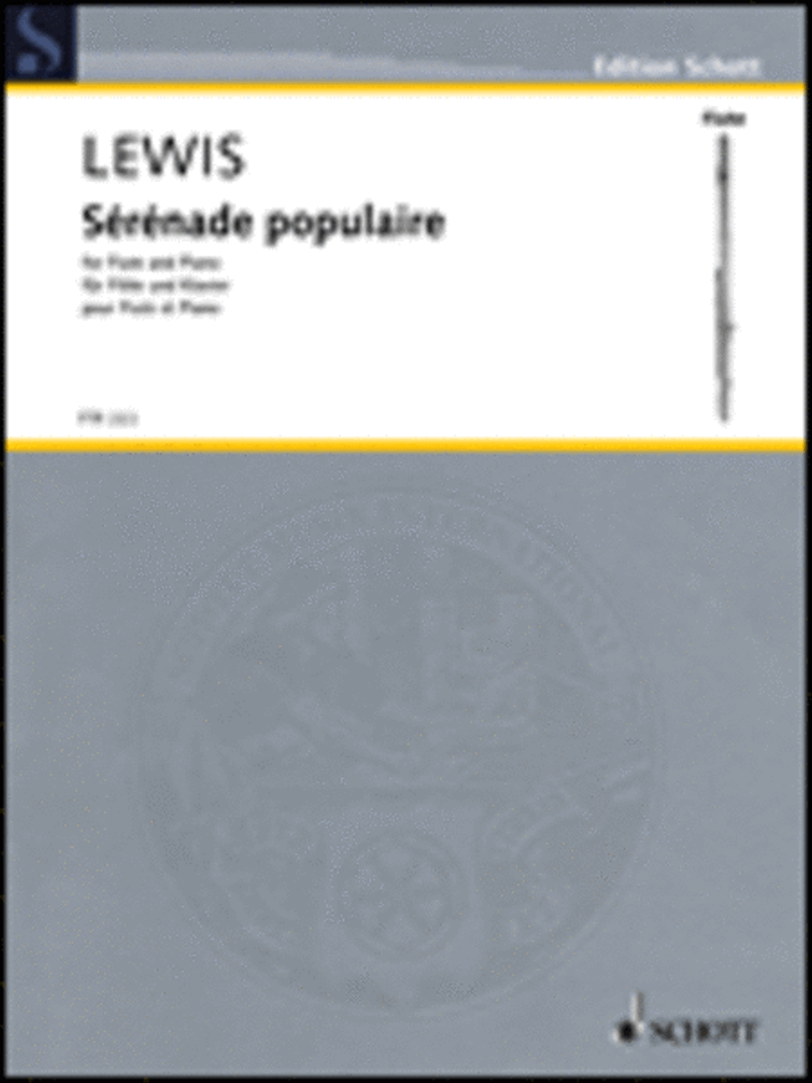 Serenade populaire Serenade populaire Flute scores gallery preview page 1
