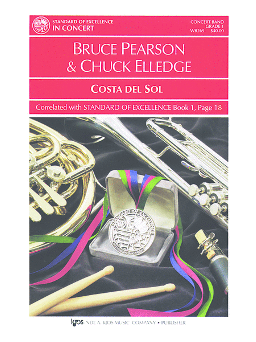 Costa Del Sol Concert Band scores gallery preview page 1