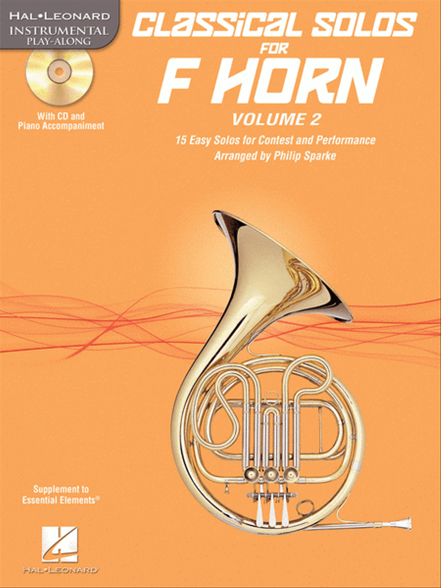 Classical Solos for F Horn, Vol. 2 Horn scores gallery preview page 1
