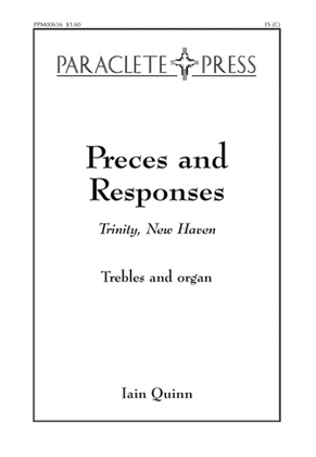 Book cover for Preces and Responses: Trinity, New Haven
