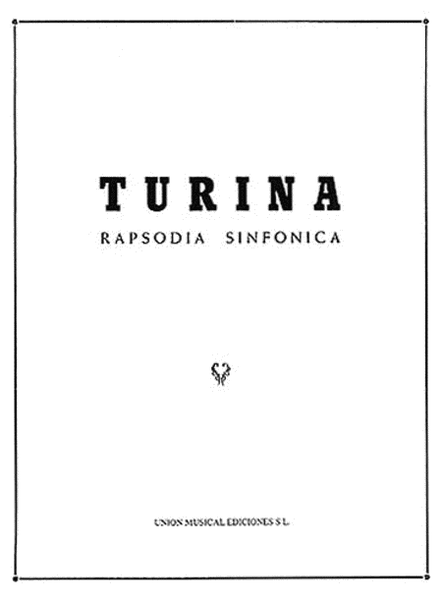 Turina Rapsodia Sinfonica F/s