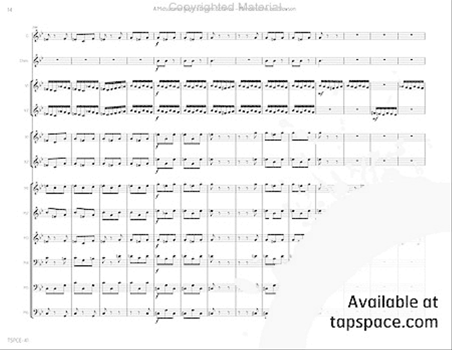 Midsummer Night's Dream, A: Scherzo Percussion Ensemble scores gallery preview page 19