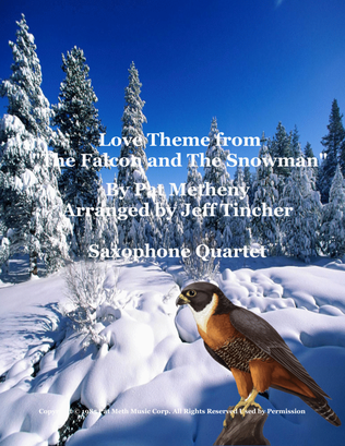 Book cover for Love Theme From "the Falcon And The Snowman"