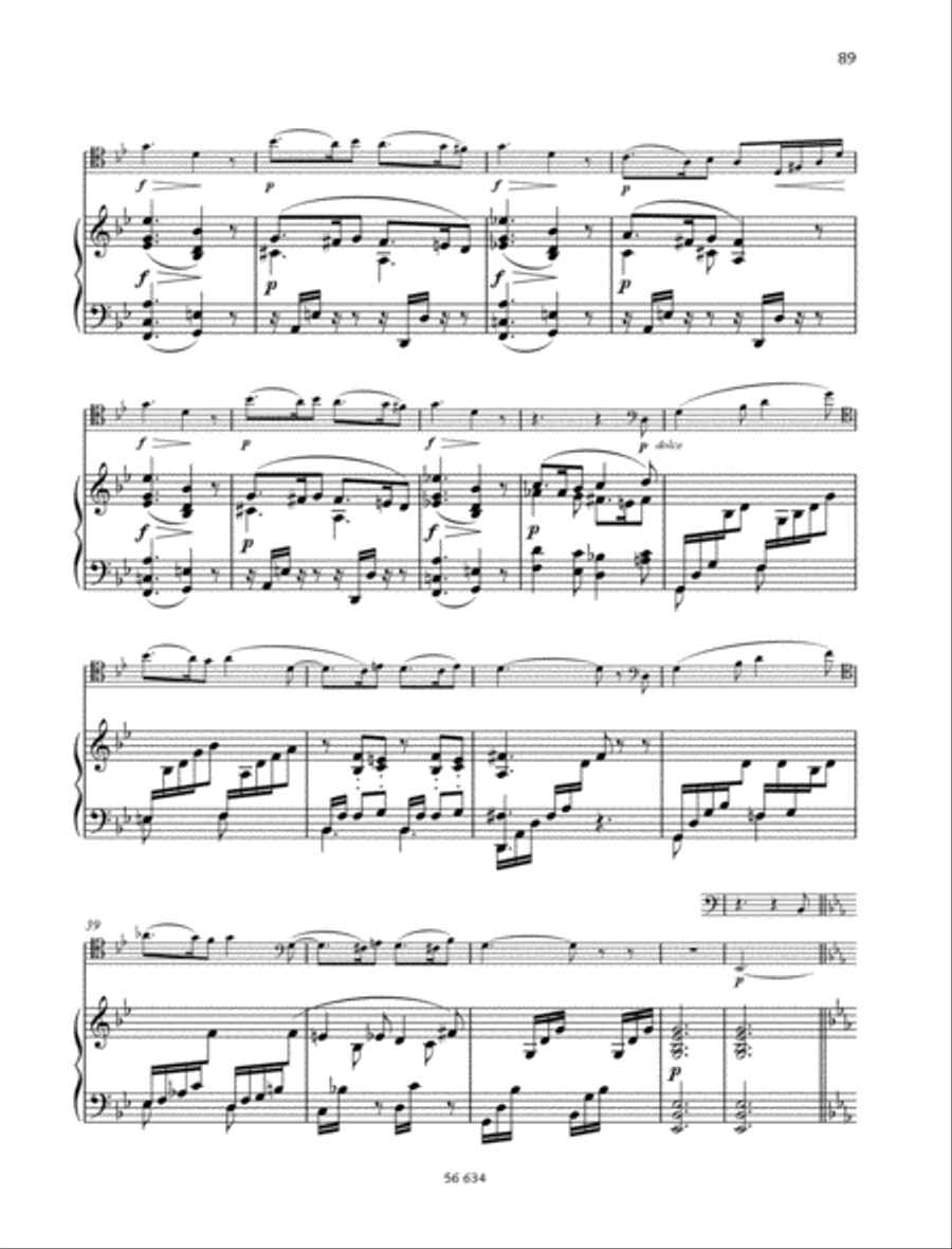Sicilienne, Op. 78 Sicilienne, Op. 78 Piano Accompaniment scores gallery preview page 3