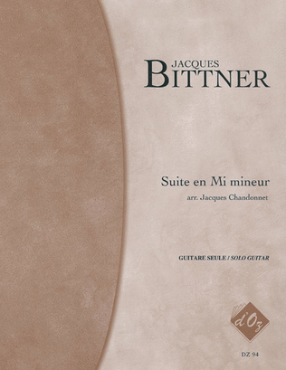 Book cover for Suite en Mi mineur