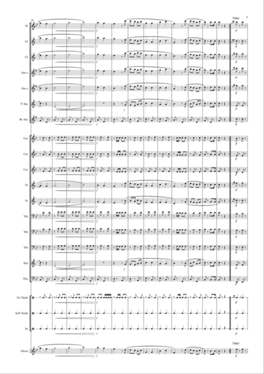 L'Amaca Marching Band scores gallery preview page 5