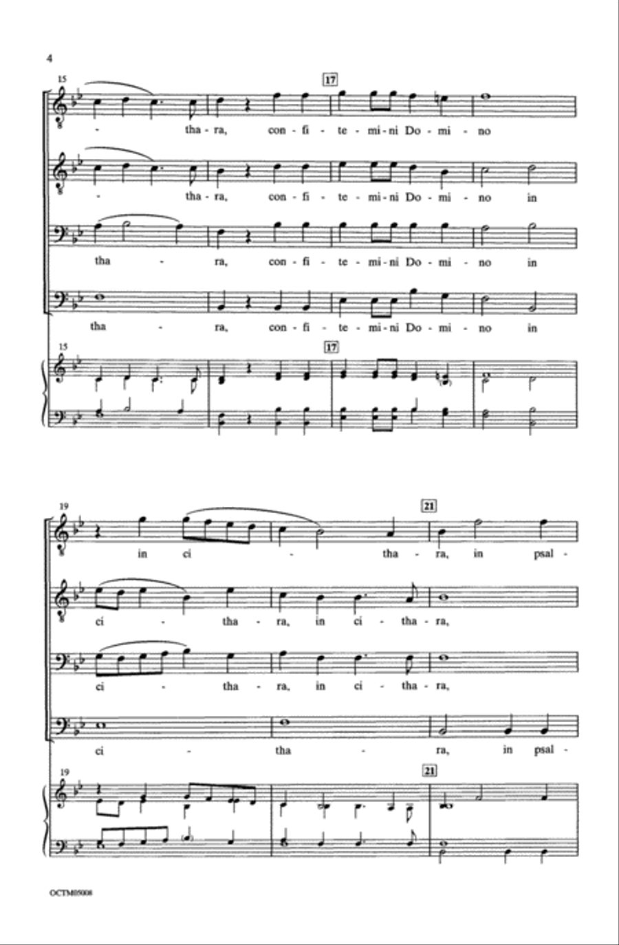 Exsultate Justi Exsultate Justi A Cappella scores gallery preview page 3