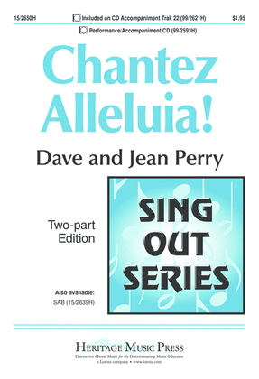 Book cover for Chantez Alleluia!